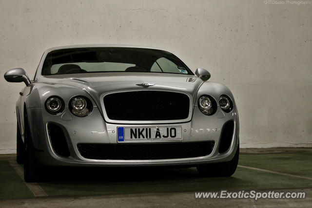 Bentley Continental spotted in York, United Kingdom