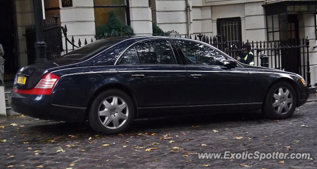 Mercedes Maybach spotted in London, United Kingdom