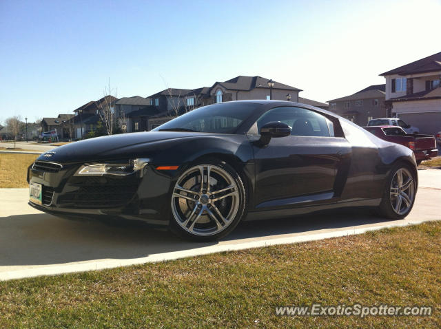 Audi R8 spotted in Winnipeg, Canada