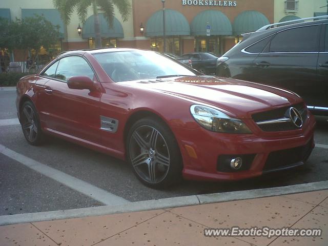 Mercedes SL 65 AMG spotted in Estero, Florida