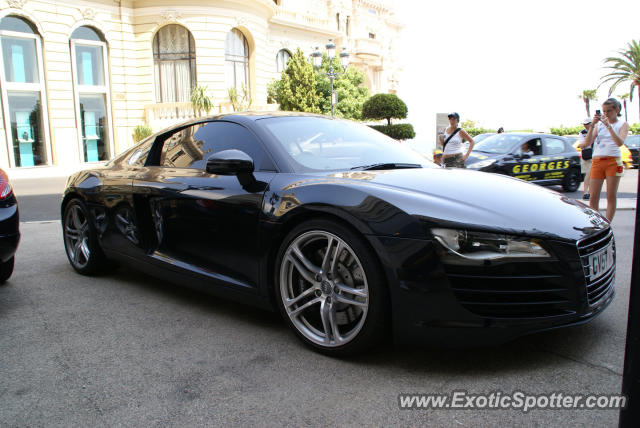 Audi R8 spotted in Monte Carlo, Monaco