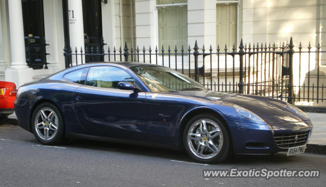 Ferrari 612 spotted in London, United Kingdom