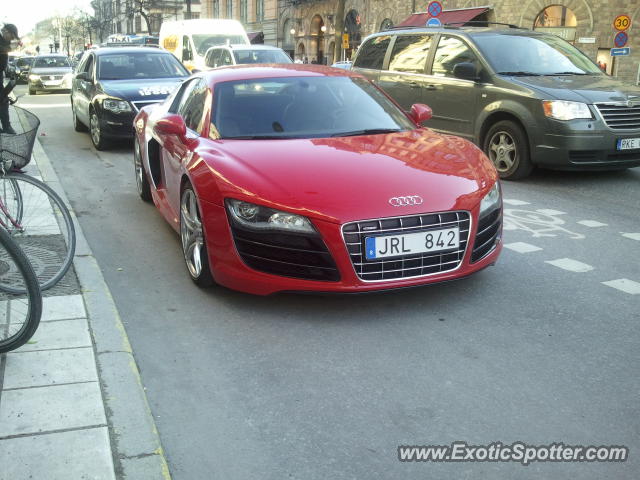 Audi R8 spotted in Stockholm, Sweden