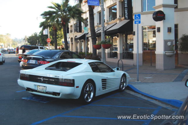 Ferrari Testarossa spotted in La Jolla, California