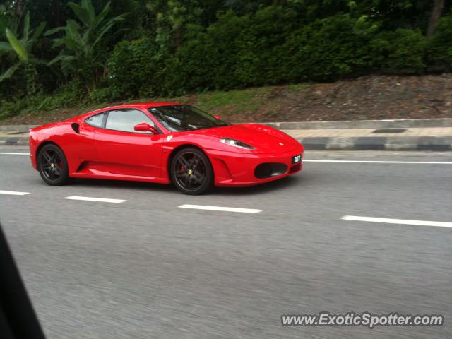 Ferrari F430 spotted in Kuala Lumpur, Malaysia