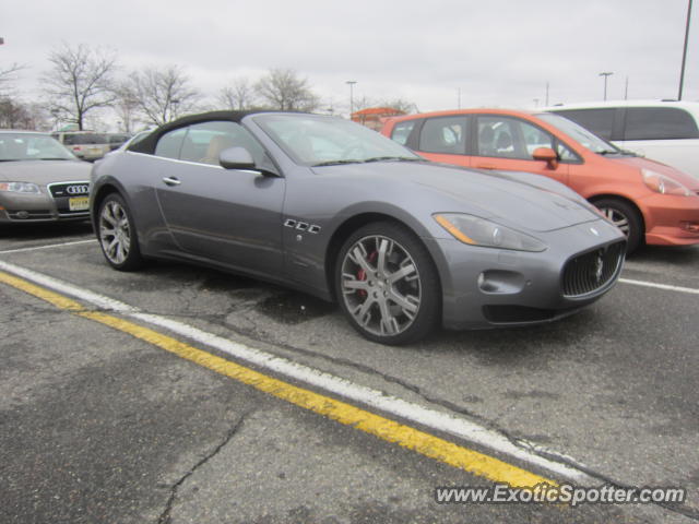 Maserati GranCabrio spotted in East Hanover, New Jersey