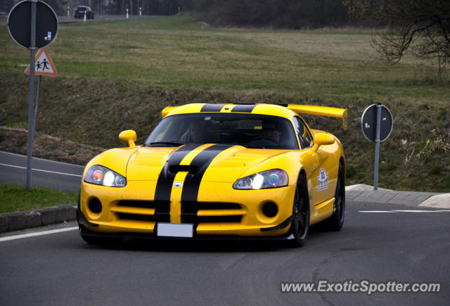 Dodge Viper spotted in Nürburgring, Germany