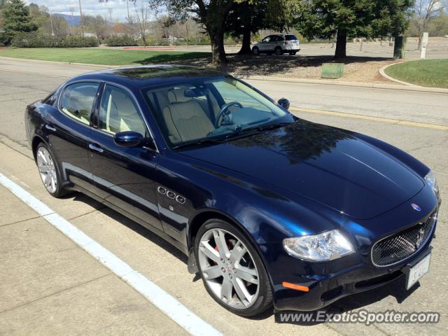 Maserati Quattroporte spotted in Redding , California