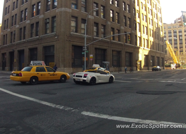 Lamborghini Gallardo spotted in New York, New York, United States