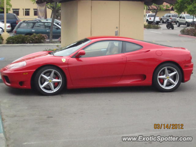 Ferrari 360 Modena spotted in Rancho Santa Fe, California