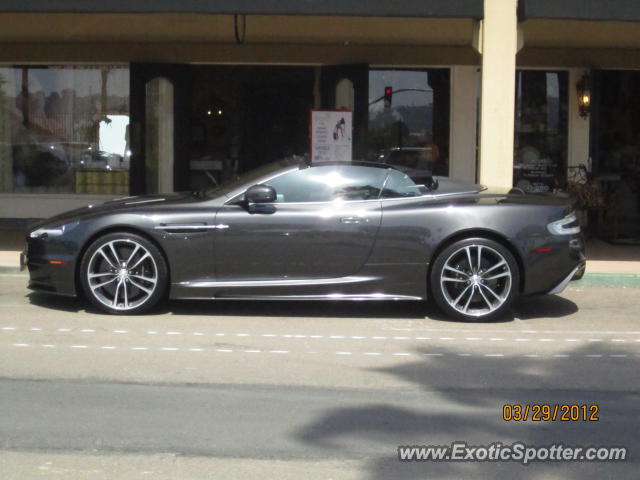 Aston Martin DBS spotted in Del Mar, California