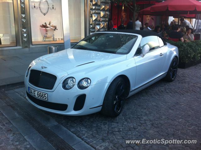 Bentley Continental spotted in Istanbul, Turkey