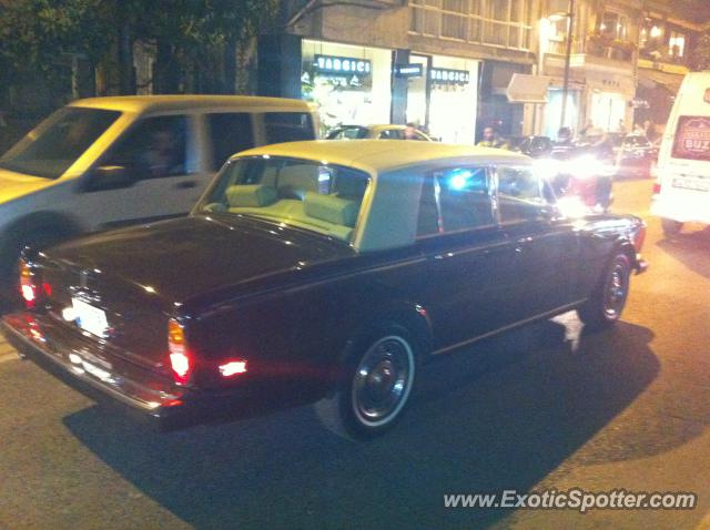 Rolls Royce Silver Shadow spotted in Istanbul, Turkey