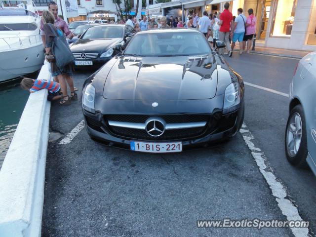 Mercedes SLS AMG spotted in Nyon, Switzerland