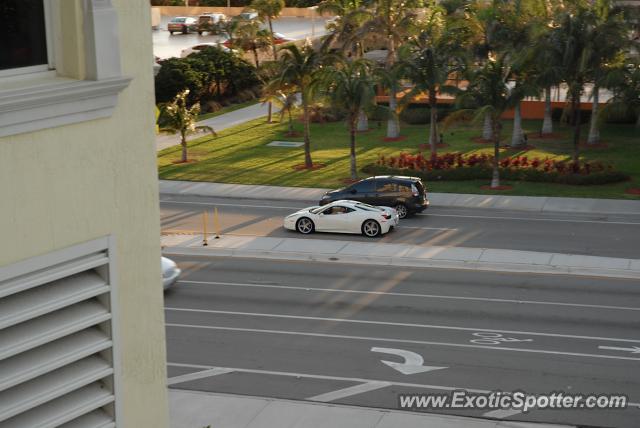 Ferrari 458 Italia spotted in Ft. Lauderdale, Florida