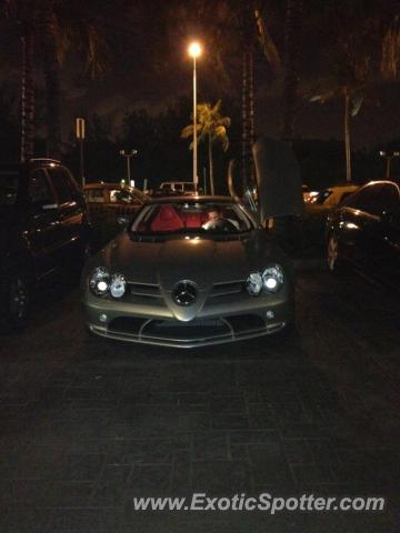 Mercedes SLR spotted in Miami, Florida