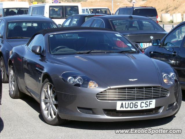 Aston Martin DB9 spotted in Faro, Portugal