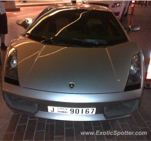 Lamborghini Gallardo spotted in Dubai, United Arab Emirates