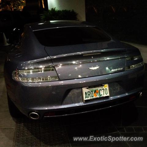 Aston Martin Rapide spotted in Miami, Florida