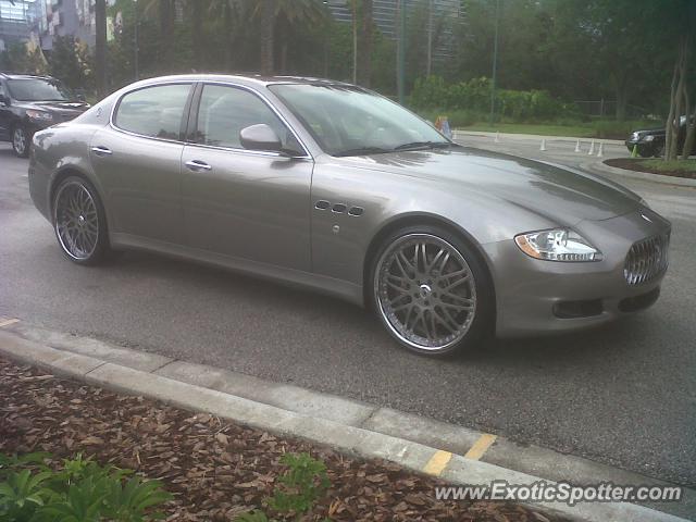 Maserati Quattroporte spotted in Orlando, Florida