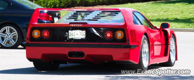 Ferrari F40 spotted in Franklin, Tennessee