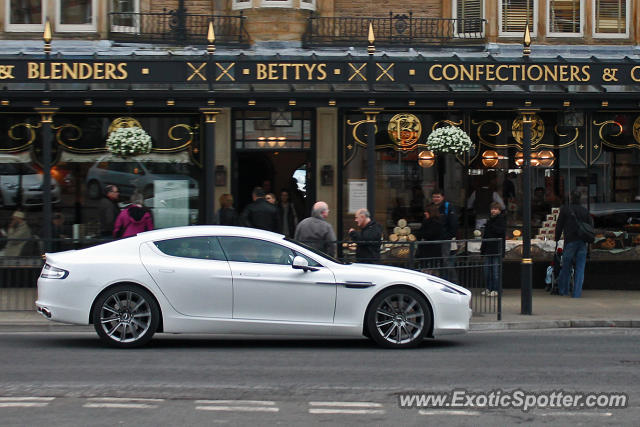 Aston Martin Rapide spotted in Harrogate, United Kingdom