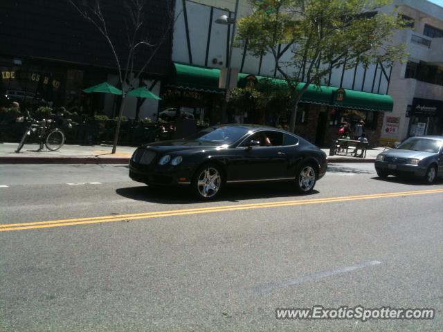 Bentley Continental spotted in Los Angeles, United States
