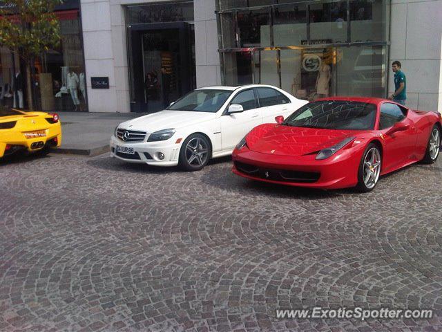 Ferrari 458 Italia spotted in Istanbul, Turkey