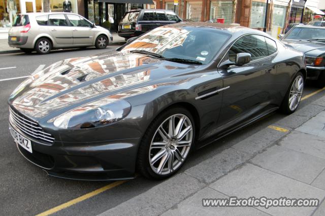 Aston Martin DBS spotted in London, United Kingdom