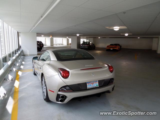 Ferrari California spotted in Chicago , Illinois