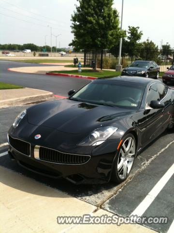 Fisker Karma spotted in Dallas, Texas