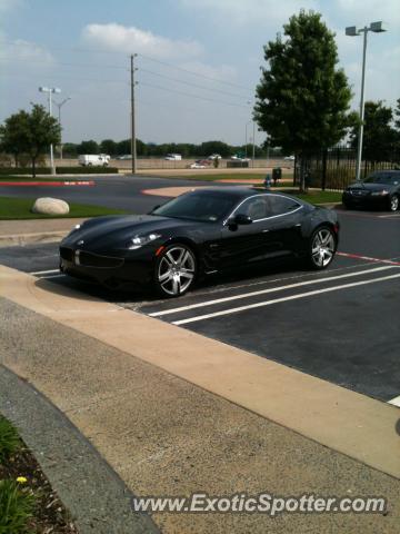 Fisker Karma spotted in Dallas, Texas