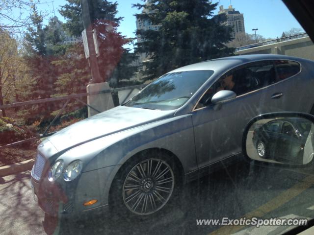 Bentley Continental spotted in Toronto, Canada