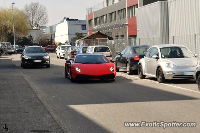 Lamborghini Gallardo spotted in Geneva, Switzerland