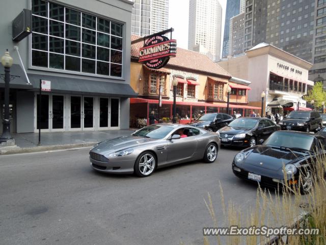 Aston Martin DB9 spotted in Chicago , Illinois