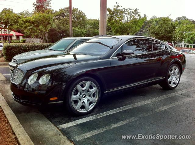 Bentley Continental spotted in Atlanta, Georgia