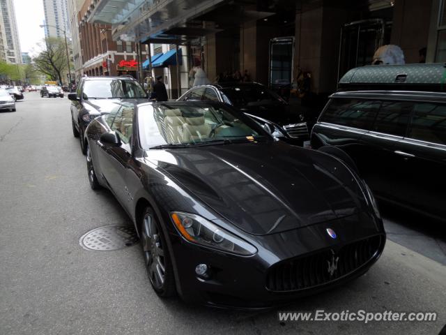 Maserati GranTurismo spotted in Chicago, Illinois