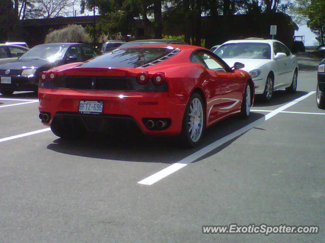 Ferrari F430 spotted in Ancaster, Canada