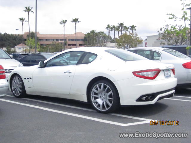 Maserati GranTurismo spotted in Del Mar, California