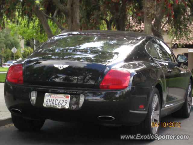 Bentley Continental spotted in Rancho Santa Fe, California