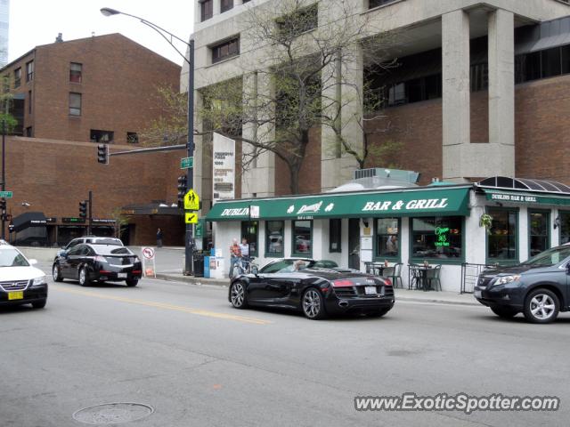 Audi R8 spotted in Chicago , Illinois