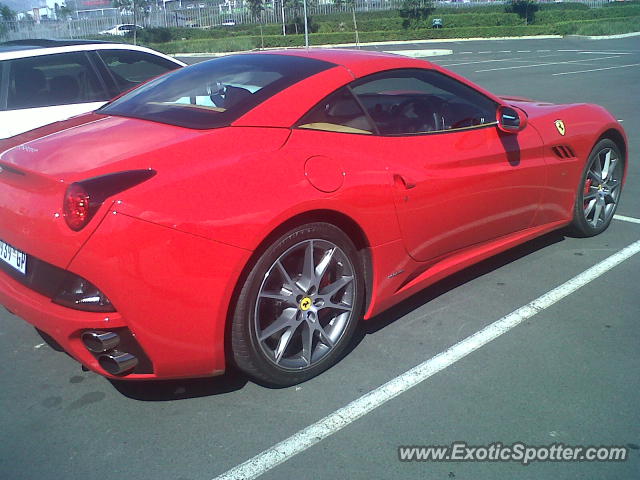 Ferrari California spotted in Johannesburg, South Africa