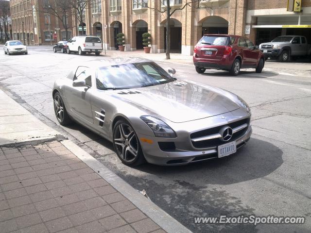 Mercedes SLS AMG spotted in Toronto, Canada