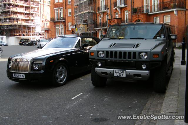 Rolls Royce Phantom spotted in London, United Kingdom