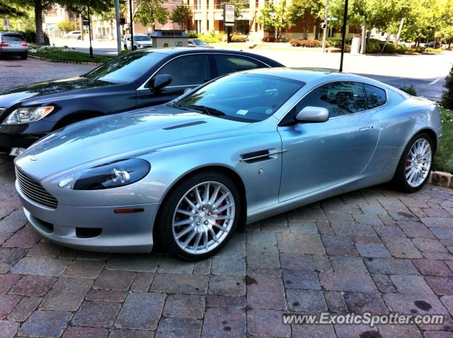 Aston Martin DB9 spotted in Atlanta, Georgia