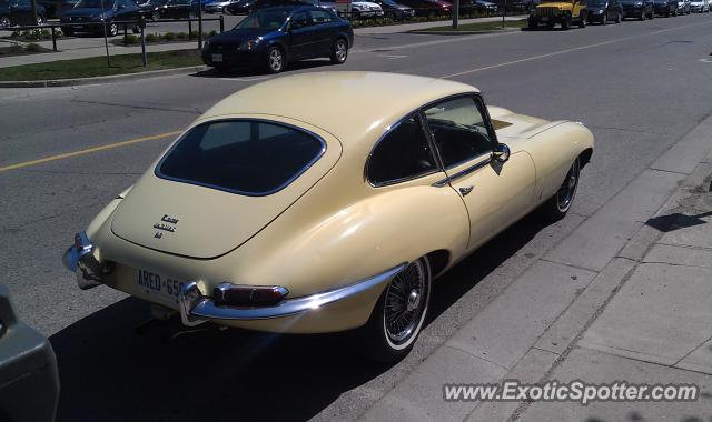 Jaguar E-Type spotted in London, Ontario, Canada