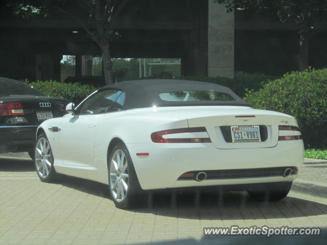 Aston Martin DB9 spotted in Dallas, Texas