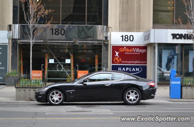 Maserati GranTurismo spotted in Toronto, Canada