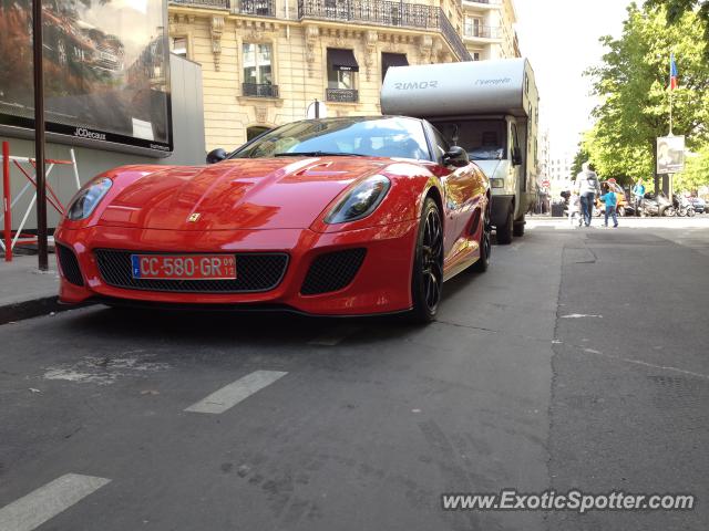 Ferrari 599GTB spotted in Paris, France