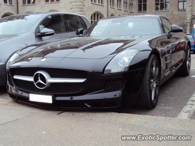 Mercedes SLS AMG spotted in Zurich, Switzerland